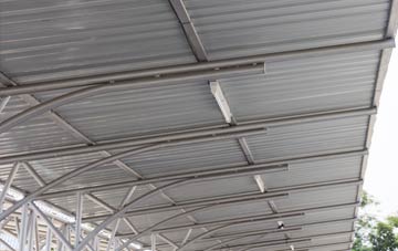 installing Higher Chisworth metal roofing